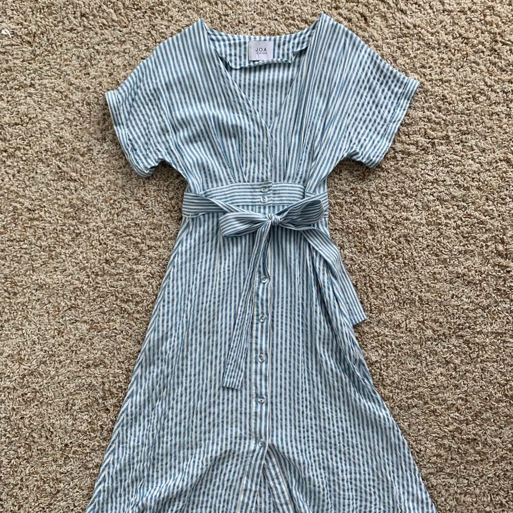 Urban outfitters pinstriped dress